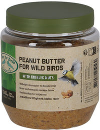 Esschert Design Vogelerdnussbutter mit Nussstückchen für Wildvögel 370 g – Bild 1 von 6