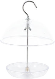Esschert Design Vogelhaus aus transparentem Acryl zum Aufhängen – Bild 1 von 5