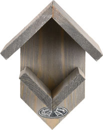 Esschert Design Vogelhaus Erdnussbutter aus Holz mit grauem Dach – Bild 1 von 6