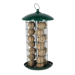 Esschert Design Vogelhaus Futterspender für Talgkugeln in Grün – Bild 1 von 2