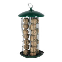 Produktbild von Esschert Design Vogelhaus Futterspender für Talgkugeln in Grün