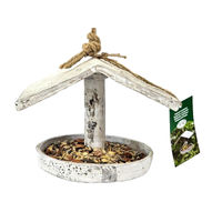 Produktbild von Esschert Design Vogelhaus Futterstation aus Kunstharz Grau - 1 Stk.