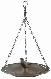 Esschert Design Vogeltränke aus Gusseisen hängend braun – Bild 1 von 1