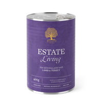 Produktbild von Essential Foods Essential Estate Living Pate Lamm und Pute getreidefrei für erwachsene Hunde 400 g