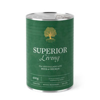 Produktbild von Essential Foods Essential Superior Living Pate Ente und Huhn getreidefrei für erwachsene Katzen 400 g