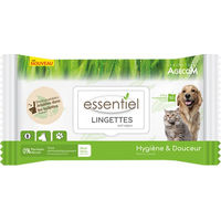Produktbild von Essentiel Aloe Vera Feuchttücher 50 Stück dermatestgeprüft