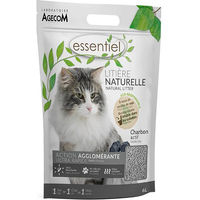 Produktbild von Essentiel Natural Katzenstreu mit Aktivkohle Klumpstreu 6 L
