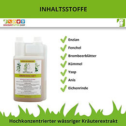 Estella Bronchialsaft Ergänzungsfutter für Pferde Senior 1000 ml – Bild 1 von 6