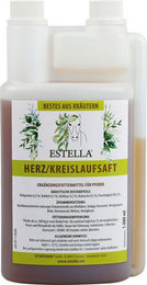 Estella Herz-Kreislaufsaft Ergänzungsfuttermittel für Pferde Senior 1000 ml - 1000 ml – Bild 1 von 3