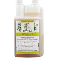Produktbild von Estella Seniorsaft für Pferde mit Vitalpilzen zur Immunstärkung 1 Liter