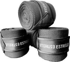 Estrelle Equestrian Atmungsaktive Mesh-Gamaschen Cool Air Tec Schwarz für Pferde – Bild 1 von 2