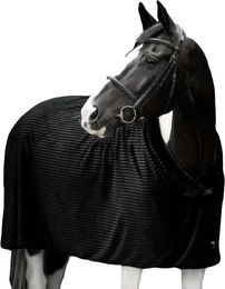 Produktbild von Estrelle Equestrian Luxury Fleece für Pferde Schwarz 135 cm