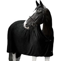 Produktbild von Estrelle Equestrian Luxury Fleece für Pferde Schwarz 135 cm