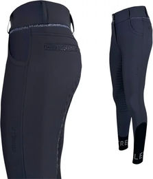 Produktbild von Estrelle Equestrian Reithose Damen ED-Crystal Full Grip Blau