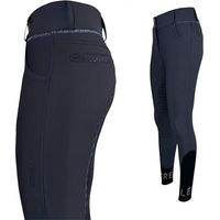 Produktbild von Estrelle Equestrian Reithose Damen ED-Crystal Full Grip Blau