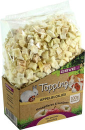 Esve Apfelchips Topping für Kaninchen und Nager 100 g – Bild 1 von 2