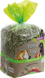 Esve Herbal Hay Heu mit Spitzwegerich und Apfel für Kaninchen und Nager 500 g – Bild 1 von 2