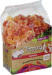 Esve Topping Papaya getrocknete Früchte für Kaninchen und Nager 250 g – Bild 1 von 2