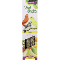 Produktbild von Esve Vogelsticks Frucht & Gemüse Fruchtsnack für Papageien und Volièrenvögel 2 x 40 g