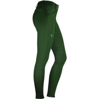 Produktbild von Étalon Vert Reithose Damen Full-Grip Hochbund Forest Green Größe L
