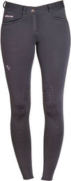 Étalon Vert Reithose Damen Knee-Grip Quick Star in Stone Grau Größe XS – Bild 1 von 1