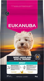 Eukanuba Adult Breed Care West Highland White Terrier Hundefutter 3 kg – Bild 1 von 1