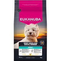 Produktbild von Eukanuba Adult Breed Care West Highland White Terrier Hundefutter 3 kg