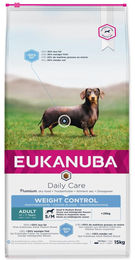 Eukanuba Adult Hundetrockenfutter Huhn zur Gewichtskontrolle für mittelgroße Hunde 15 kg – Bild 1 von 2