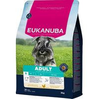 Produktbild von Eukanuba Adult Trockenfutter für kleine Hunderassen mit Huhn 3 kg