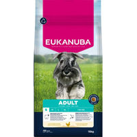 Produktbild von Eukanuba Adult Trockenfutter für kleine Hunderassen mit Huhn ohne Farb- und Aromastoffe 15 kg