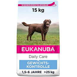 Eukanuba Adult Weight Control Hundefutter für große Rassen mit Huhn 15 kg - 15 kg – Bild 1 von 13