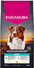 Eukanuba Breed Care Australian Shepherd Trockenfutter Adult Huhn Lachs 12 kg – Bild 1 von 7