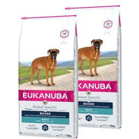 Produktbild von Eukanuba Breed Specific Boxer Trockenfutter für erwachsene Hunde 2x12 kg - 2 x 12 kg