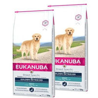 Produktbild von Eukanuba Breed Specific Golden Retriever Trockenfutter für erwachsene Hunde 2x12 kg - 2 x 12 kg