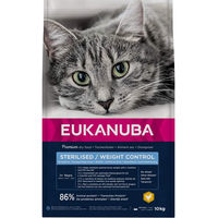 Produktbild von Eukanuba Cat Sterilised Weight Control Katzenfutter 2 x 10kg