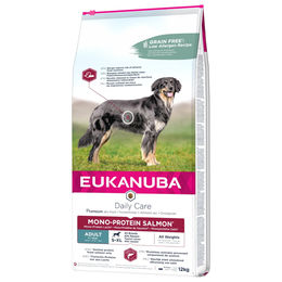 Eukanuba Daily Care Mono-Protein Lachs Trockenfutter für erwachsene Hunde, hypoallergen und glutenfrei, 12 kg - 12 kg – Bild 1 von 13