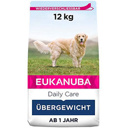 Eukanuba Daily Care Overweight Adult Hund Trockenfutter Huhn und Truthahn 12 kg - 12 kg – Bild 1 von 13