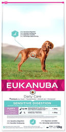 Eukanuba Daily Care Sensitive Digestion Welpen Trockenfutter Huhn und Truthahn 12 kg - 2 x 12 kg – Bild 1 von 2