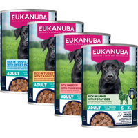 Produktbild von Eukanuba Hund Nassfutter Adult Rindfleisch Pasté 6 x 400 g