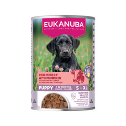 Produktbild von Eukanuba Hund Welpen Nassfutter Lamm 6 x 400 g