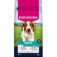 Produktbild von Eukanuba Hundefutter Adult Sensitive Lachs und Huhn 12 kg