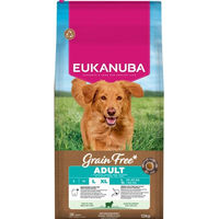 Produktbild von Eukanuba Hundefutter Getreidefrei mit Lamm für große Rassen Adult 12 kg