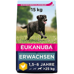 Eukanuba Hundefutter Huhn für große Rassen Adult ohne Farb- und Aromastoffe 15 kg - 15 kg – Bild 1 von 11