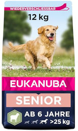 Eukanuba Hundefutter Lamm für große Rassen Senior Trockenfutter 12 kg - 12 kg – Bild 1 von 7