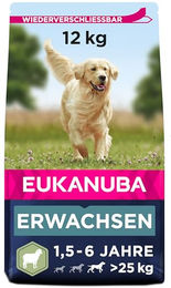 Eukanuba Hundefutter Lamm & Reis Sensitive für große Rassen Adult ohne Farb- und Aromastoffe 12 kg - 2 x 12 kg – Bild 1 von 6