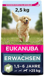 Eukanuba Hundefutter Lamm & Reis Sensitive für große Rassen Adult ohne Farb- und Aromastoffe 2,5 kg - 2,5 kg – Bild 1 von 6