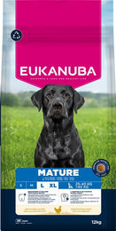Eukanuba Hundefutter Life Care Mature für große Rassen mit Huhn Senior 12 kg – Bild 1 von 2