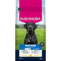 Produktbild von Eukanuba Hundefutter Life Care Mature für große Rassen mit Huhn Senior 12 kg