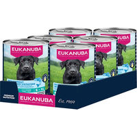 Produktbild von Eukanuba Hundefutter Nass Adult Forelle und Huhn Getreidefreie Pastete 6 x 400 g