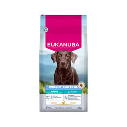 Produktbild von Eukanuba Hundefutter Weight Control Light für große Rassen Adult 12 kg
